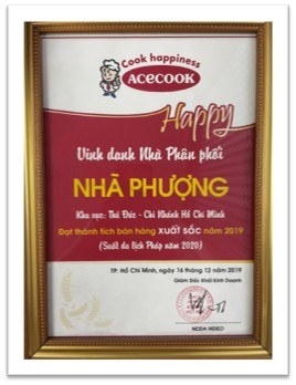 Acecook Việt Nam - Vinh danh NPP xuất sắc 2019