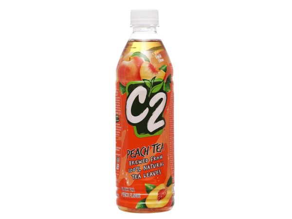 Trà Xanh C2 Hương Đào Chai
