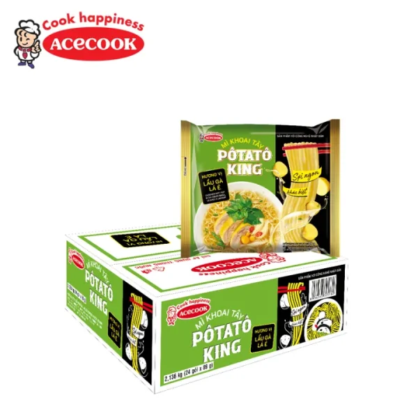 Mì Potato King Lẩu Gà Lá É