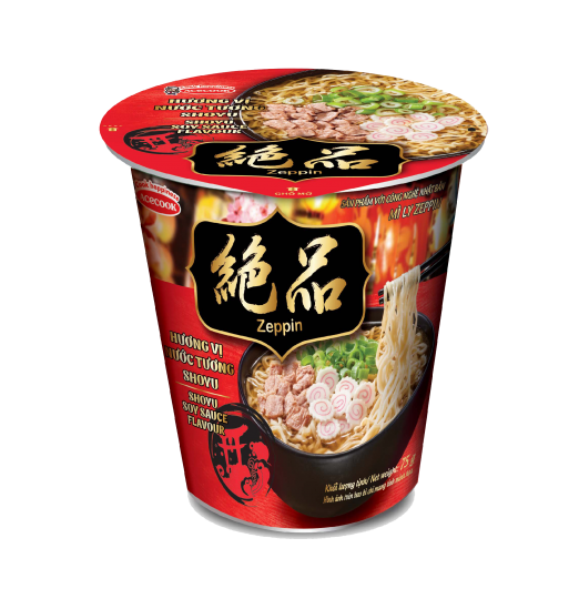 Mì ly Zeppin nước tương Shoyu