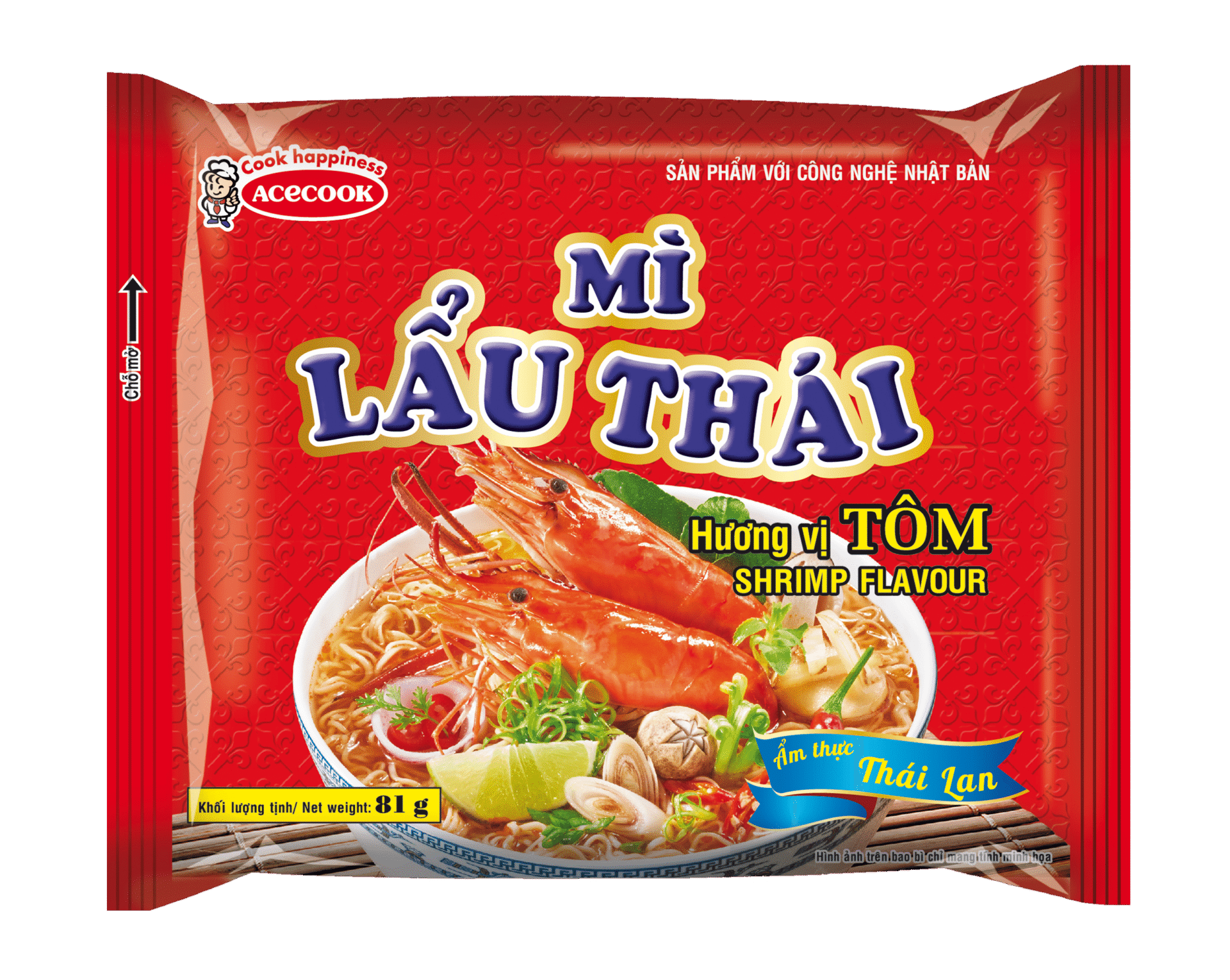 Mì Lẩu Thái Tôm