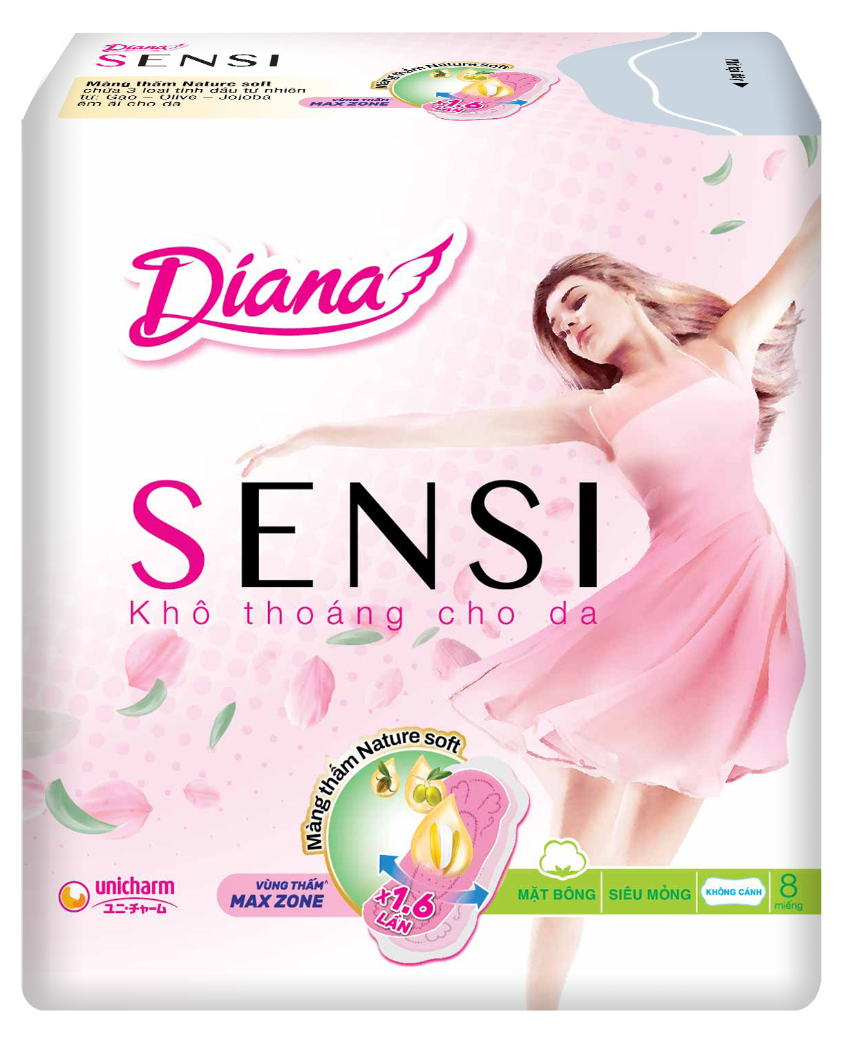 Sensi Siêu Mỏng Không Cánh