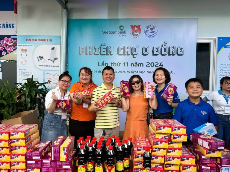 Lan tỏa yêu thương từ “Phiên chợ 0 đồng” lần thứ 11 tại Bệnh viện TP. Thủ Đức