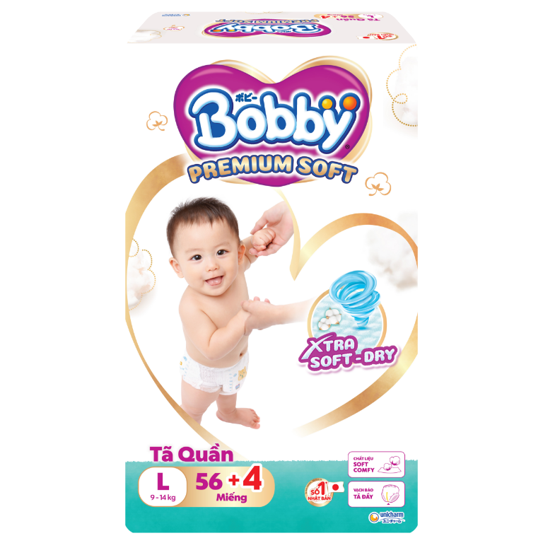 Tã quần Bobby Premium Soft
