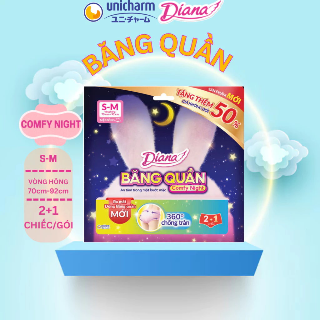Băng vệ sinh Quần Diana Comfy Night